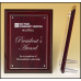 Rosewood Piano Finish Plaque