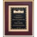 Rosewood Piano Finish Plaque
