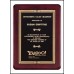 Rosewood Piano Finish Plaque