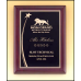 Rosewood Piano Finish Plaque