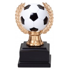 Wreath Soccer Ball Resin