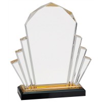 Faceted Impress Acrylic - Gold