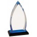 Oval Impress Acrylic - Blue