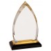 Oval Impress Acrylic - Gold