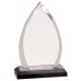 Oval Impress Acrylic - Silver