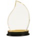 Flame Impress Acrylic - Gold
