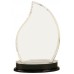 Flame Impress Acrylic - Silver