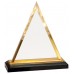 Triangle Impress Acrylic - Gold