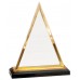 Triangle Impress Acrylic - Gold