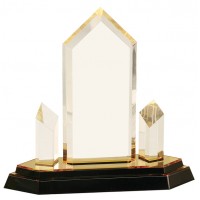 Jewel Tower Impress Acrylic - Gold