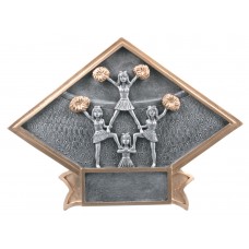 Diamond Cheer Resin Plate
