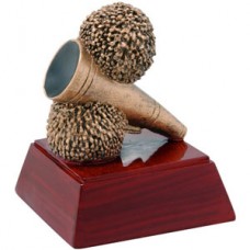 Megaphone & Pompoms Cheerleading Resin