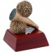 Megaphone & Pompoms Cheerleading Resin