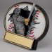 3D Burst Thru Baseball Resin - Large