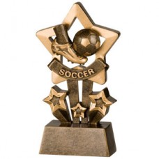 Soccer Star Resin
